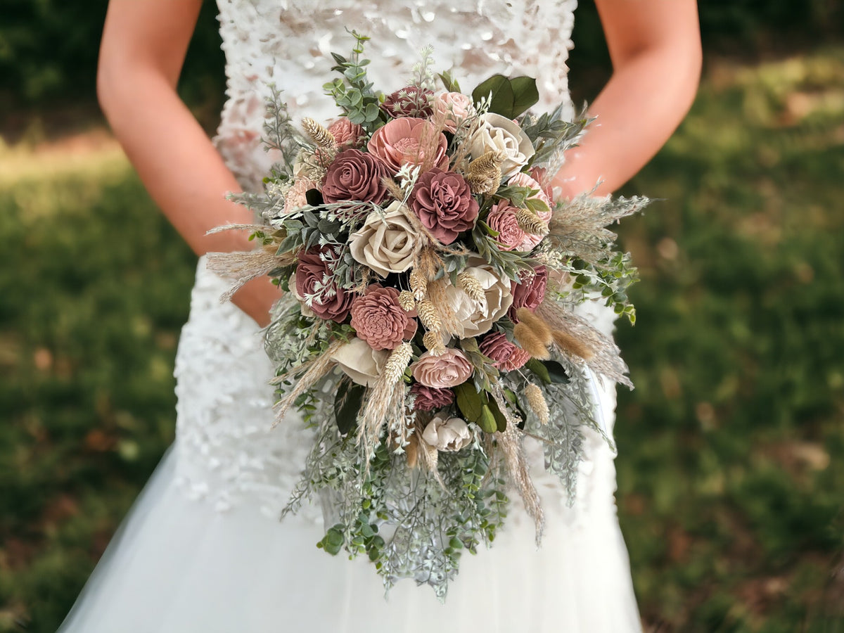 Cheapest Bridesmaid Bouquet, Hoop Bouquet, Bridal Bouquet, Boho Wedding Bouquet, Wedding Bouquet, Garden Wildflower Bouquet, Modern Bouquet