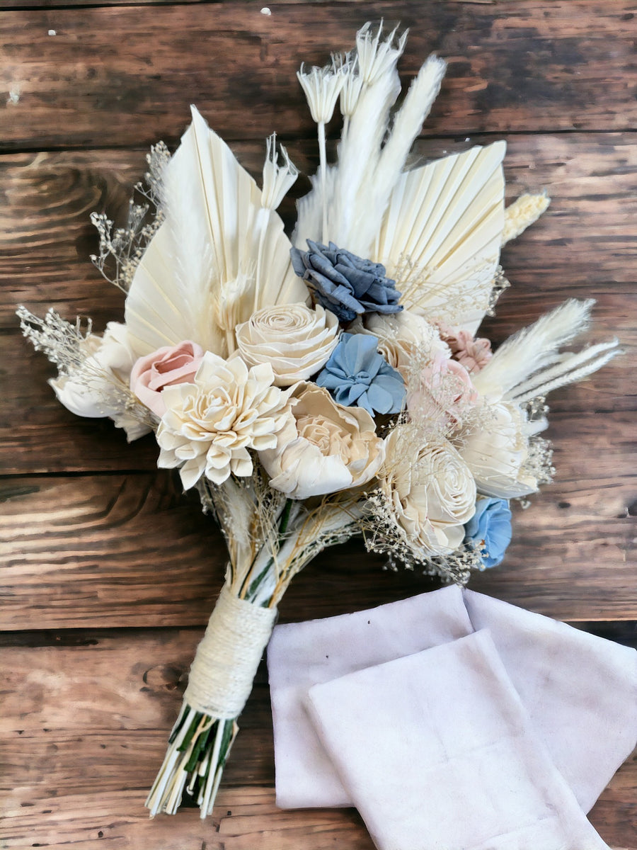 White popular Pampas Grass Bouquet, Winter Weddings, Bridal Bouquet artificial , Boho Bouquet, Wedding Bouquet, Bridal Bouquets,