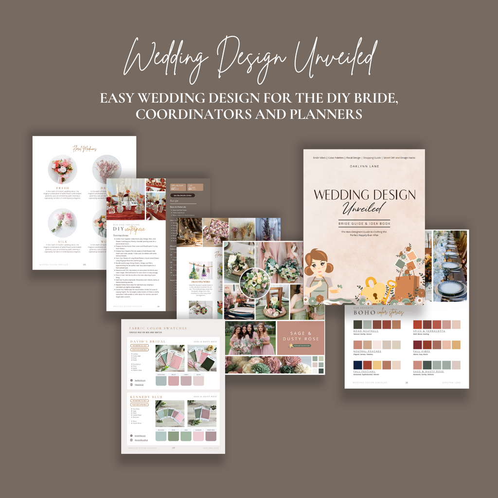 How to Pick the Perfect Wedding Color Palette 🎨💐
