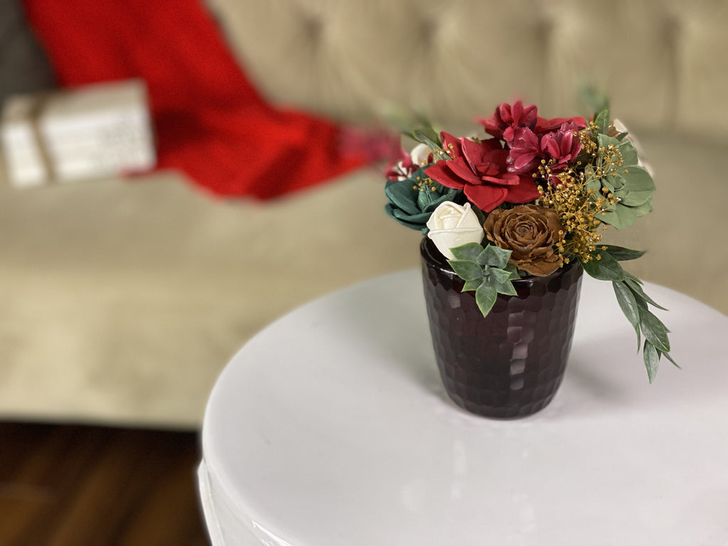 send a flower arrangement to a teacher for christmas gift