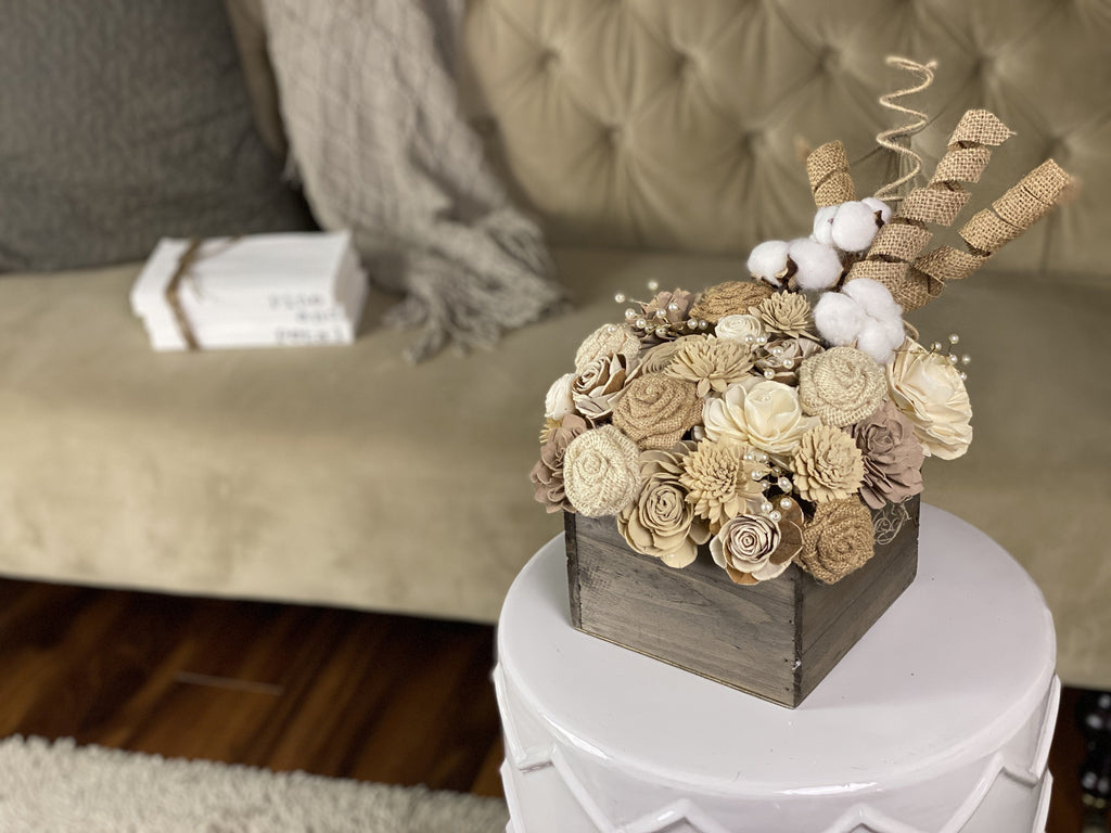 modern farmhouse glam decorations from pine and petal market
