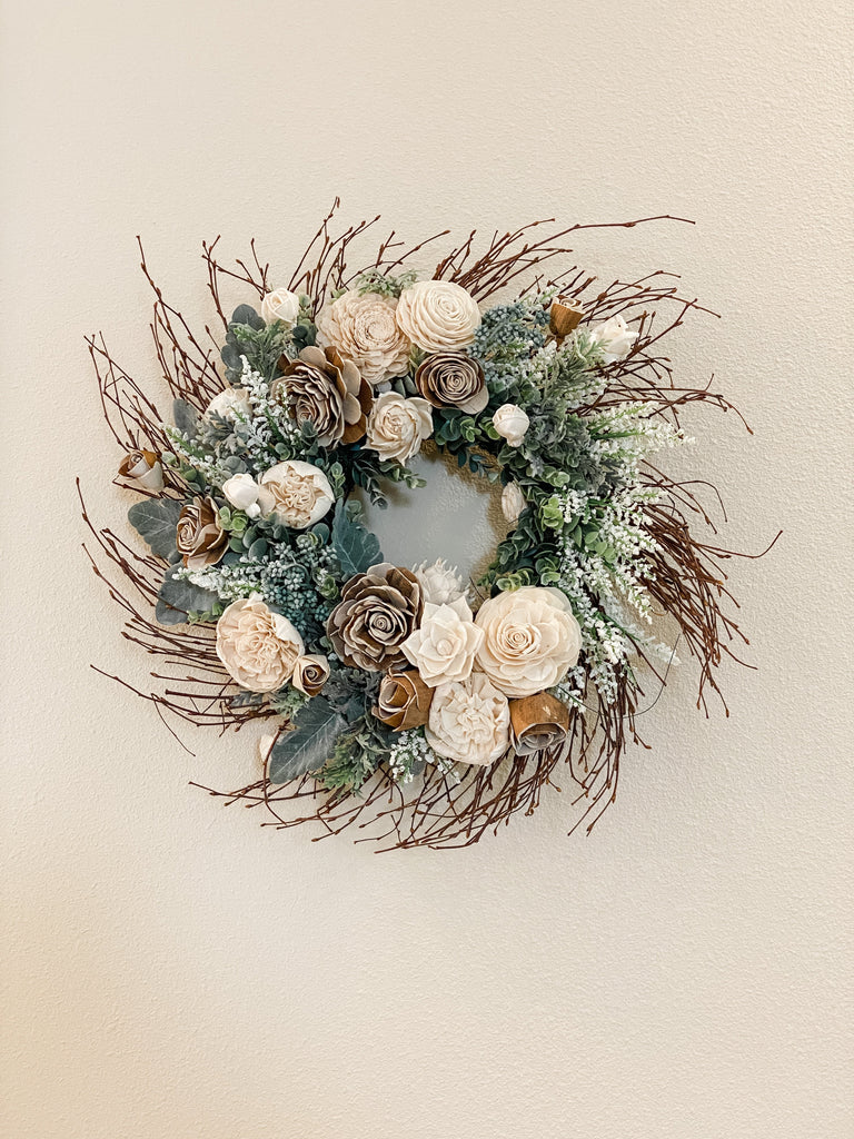 farmhouse decor ideas for wreaths or wall from pine and petal market