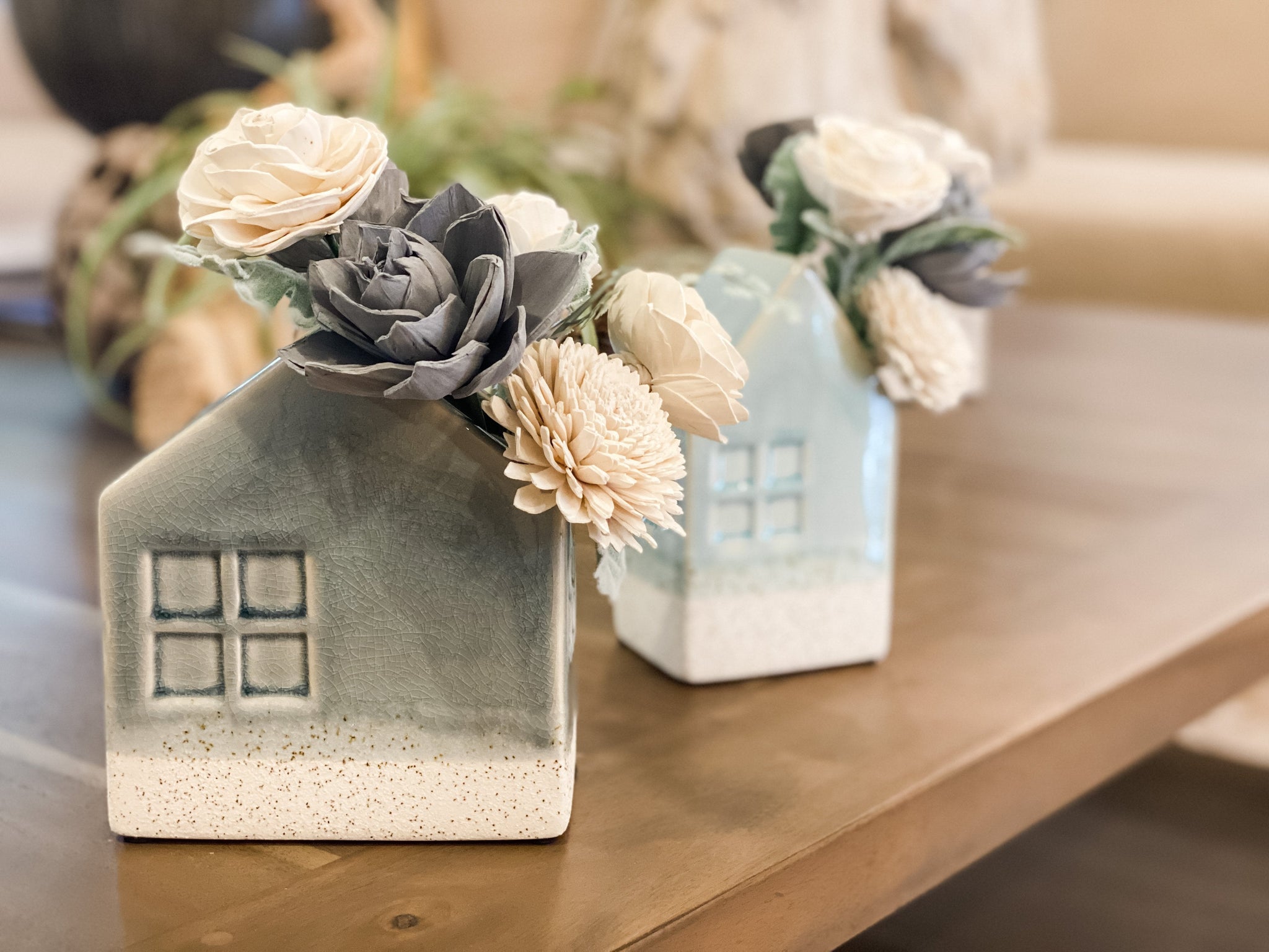 house plant wedding gift Welcome Home Sola Wood Flower Housewarming Arrangement