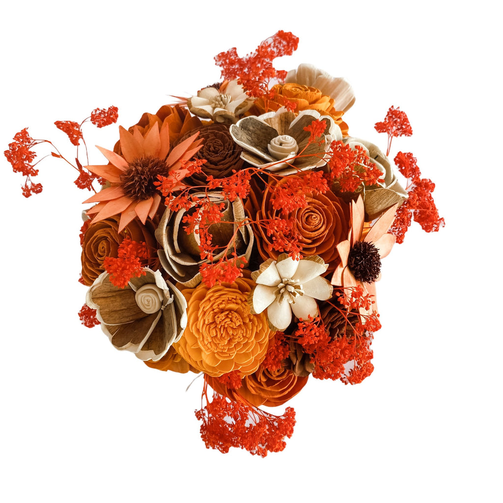 pumpkin flower centerpiece ideas for thanksgiving table fall 2020