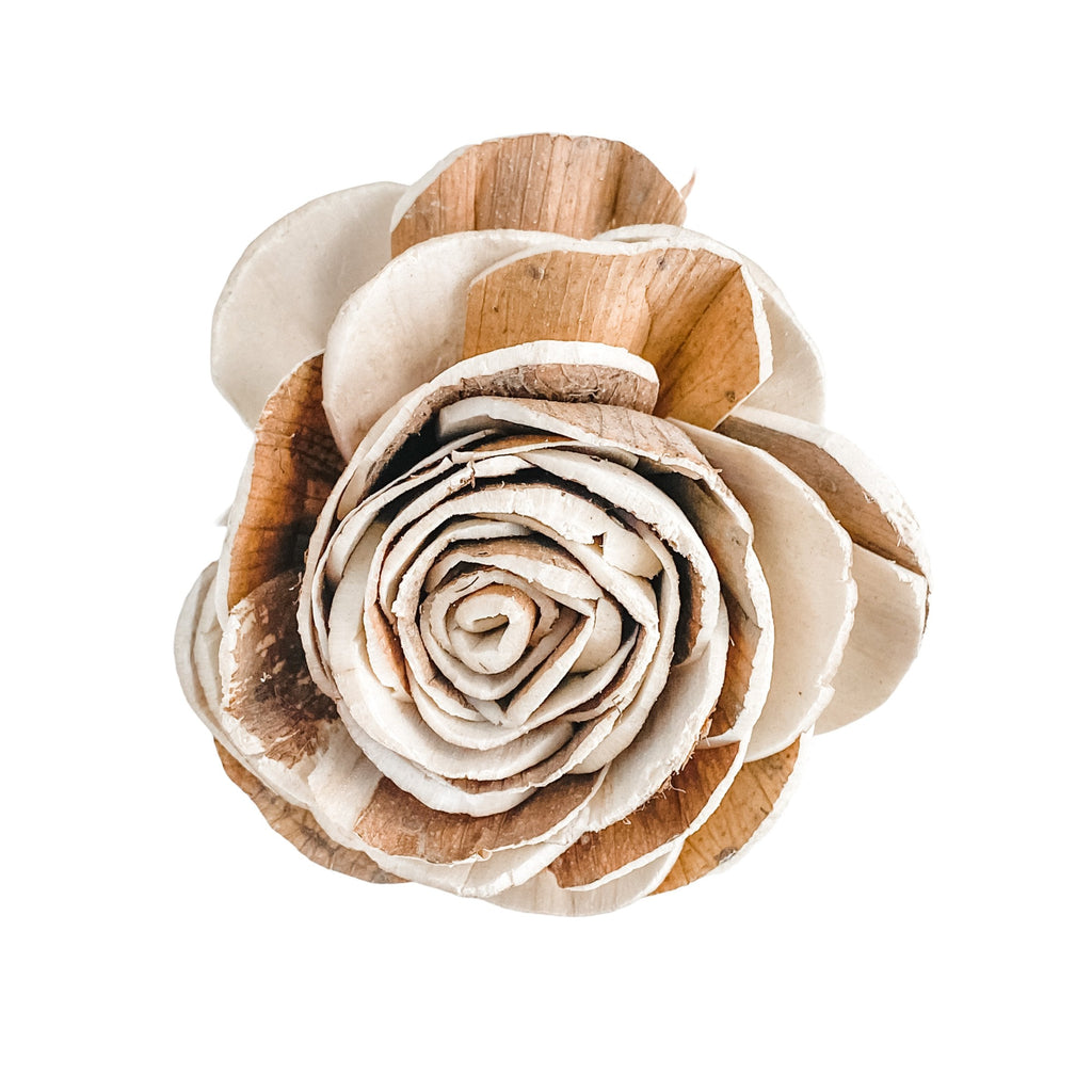2" brooklyn sola wood flower assortment un dyed by pine and petal