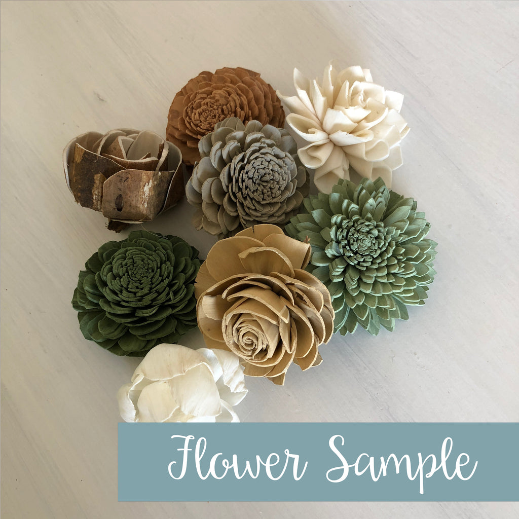 SAMPLE Sierra & Sage Loose Flowers - PineandPetalWeddings