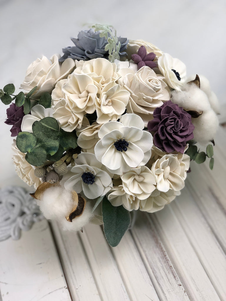 The Carriage House Bridal Bouquet - PineandPetalWeddings