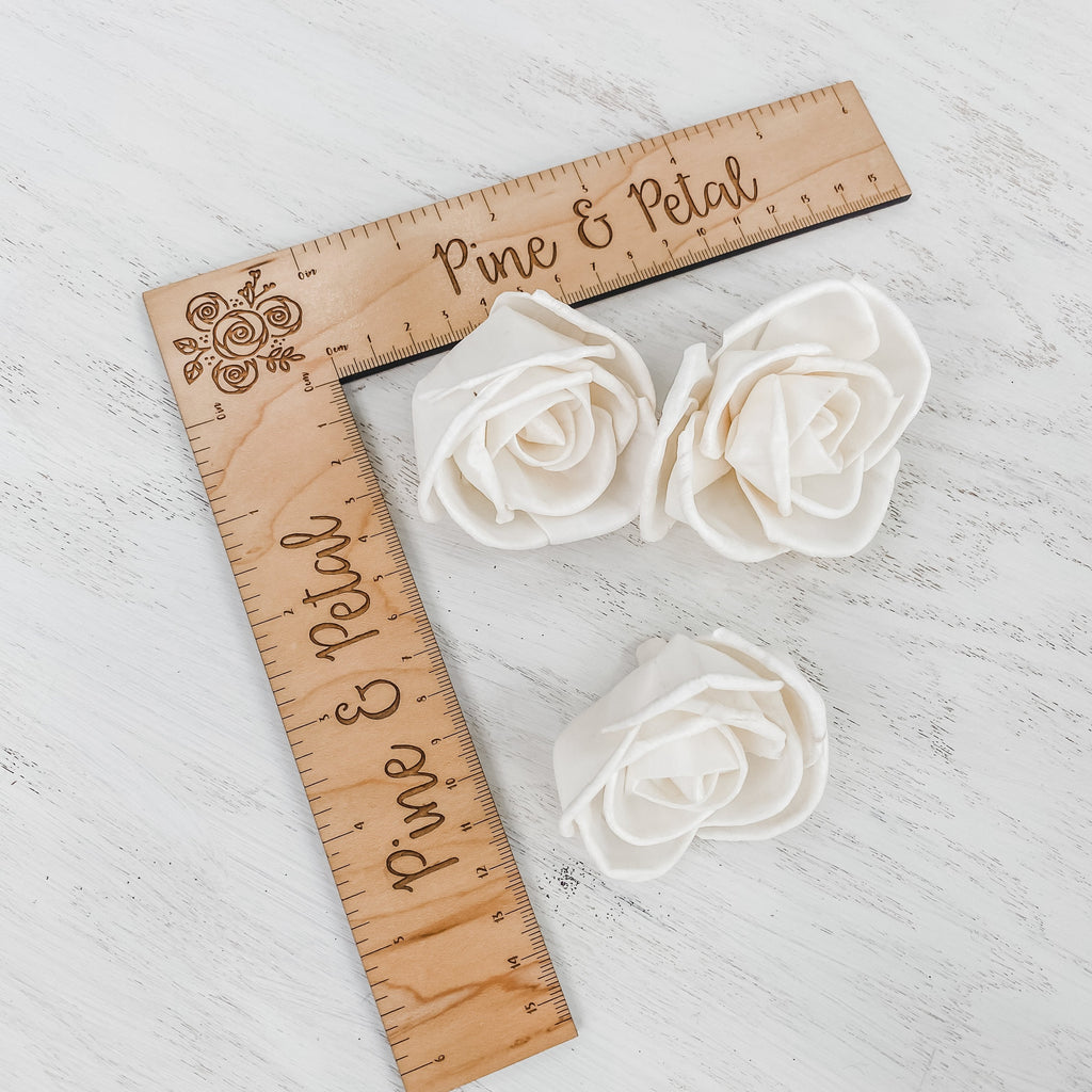 Rose assortment of sola wood flowers from pine and petal belle roses