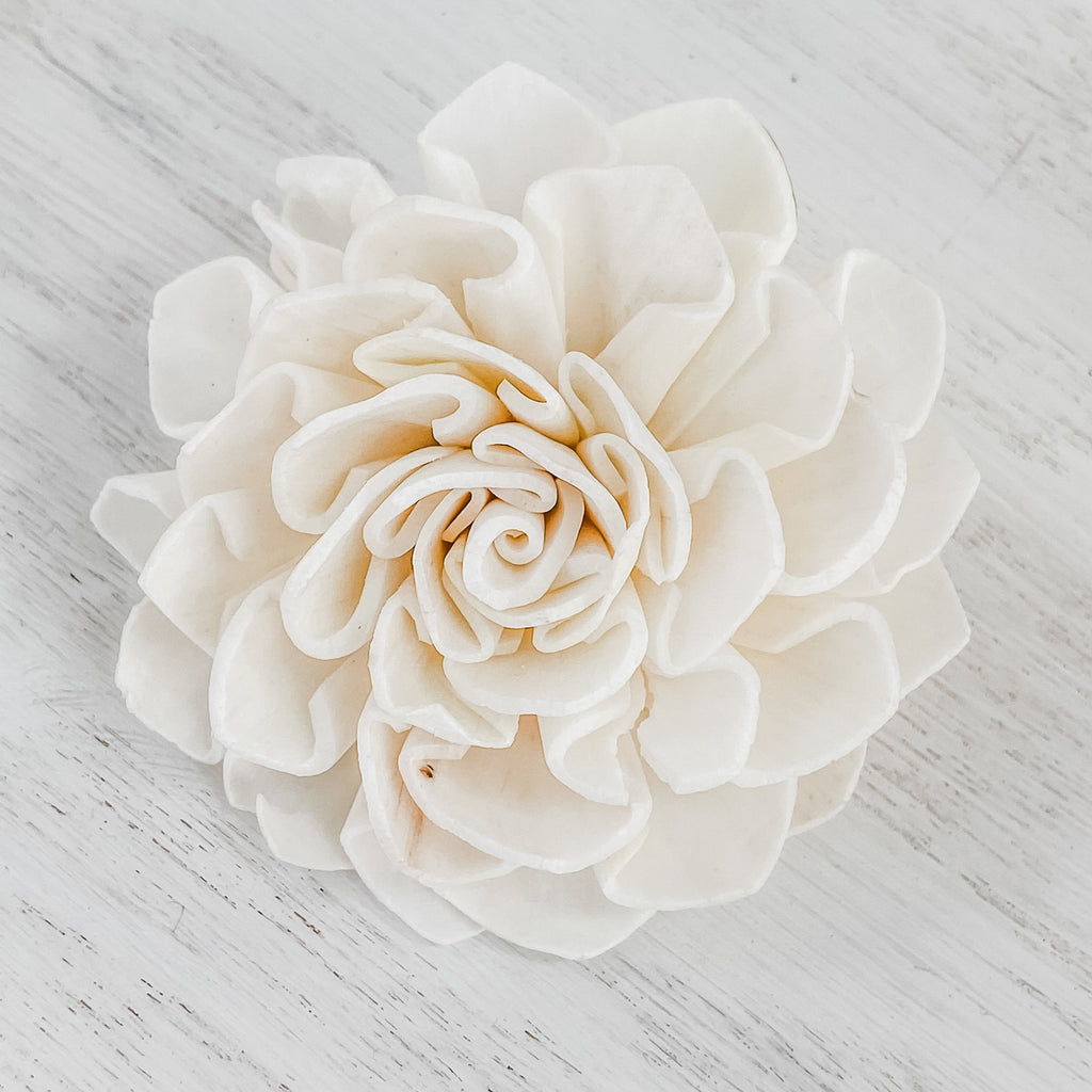 predyed 3" dahlia sola wood flowers choose your colors