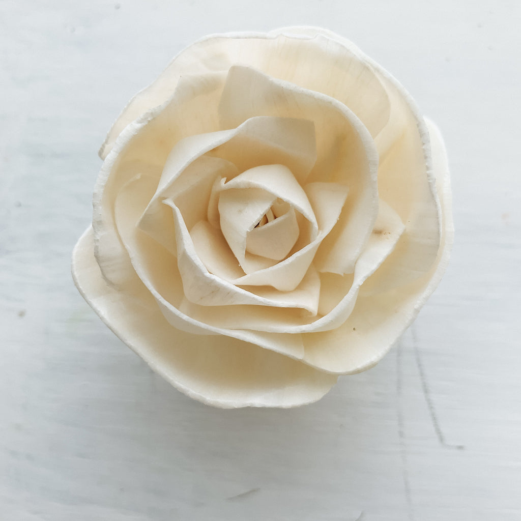 sola wood roses 2" predyed or undyed for wedding projects