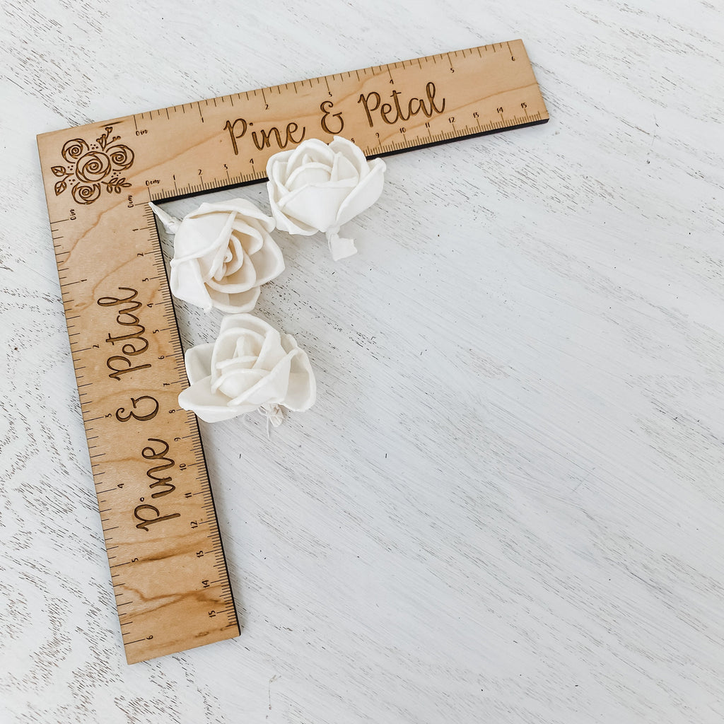 tiny sola wood roses for wedding bouquet DIY and bulk supplies