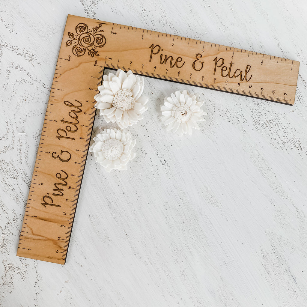 tiny daisy sola wood flowers by pine and petal
